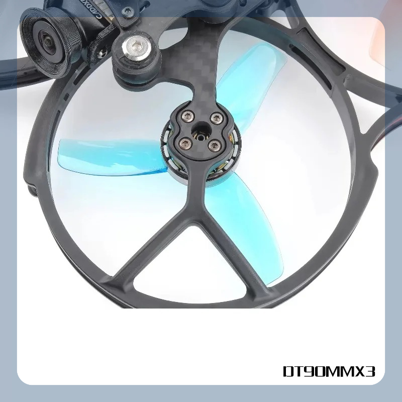 Ekko Cosplay Prop - HQProp 3,5-inch 3-bladige propellers T90 DT90mm×3