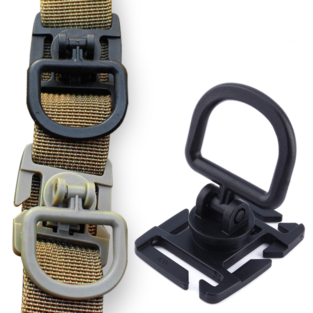 D Ring Strap - 4 Stuks 360 Rotatie D-Ring Clips