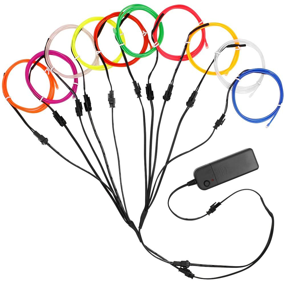 5 in 1 Glow Wire Kabel LED Neo - Led El Wire recensie en prijs