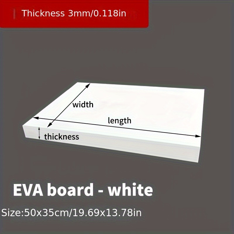 EVA-schuimplaat 14x19 inch, 3m - Cosplay Props Eva Foam recensie en prijs