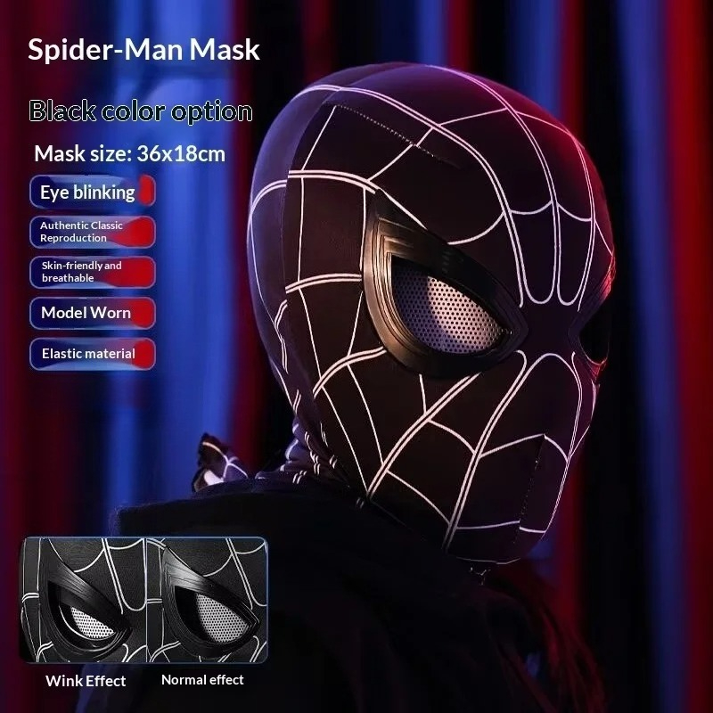 Spider-Man Hoofddeksel Beweegb - Cosplay Prop Display recensie en prijs