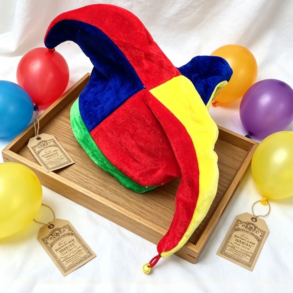 Cap Prop Veelkleurige Clownhoe - Cosplay Prop Pattern recensie en prijs