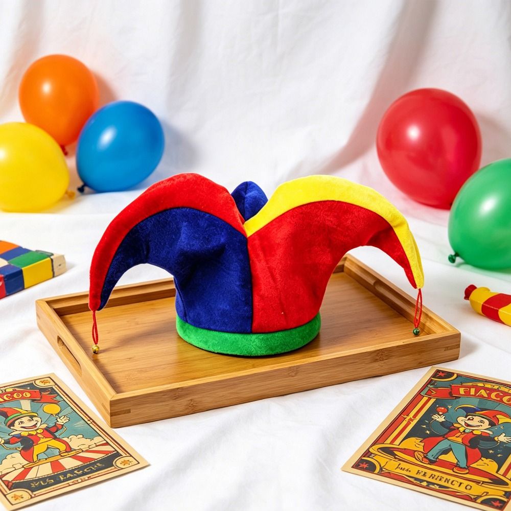 Cap Prop Veelkleurige Clownhoe - Cosplay Prop Pattern recensie en prijs