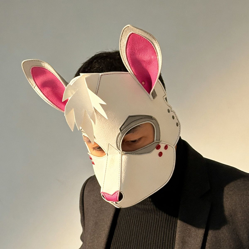 Punk konijnenmasker wit konijn - Cosplay Prop Pattern recensie en prijs