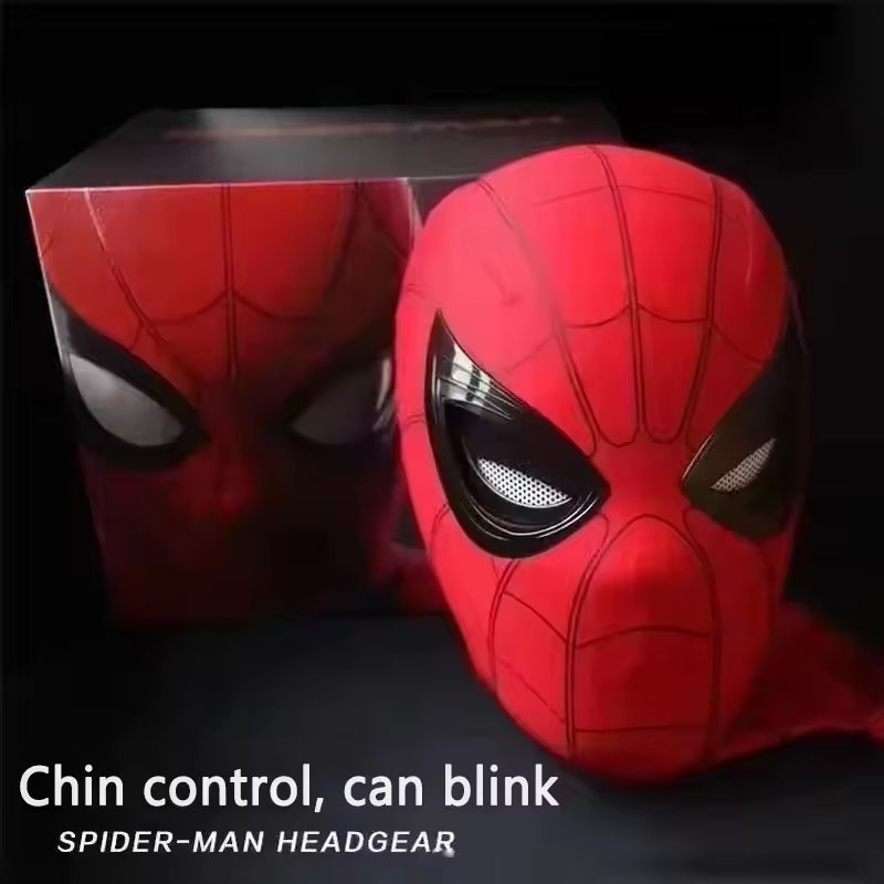 Spider-Man hoofddeksel met bew - Cosplay Prop Display recensie en prijs