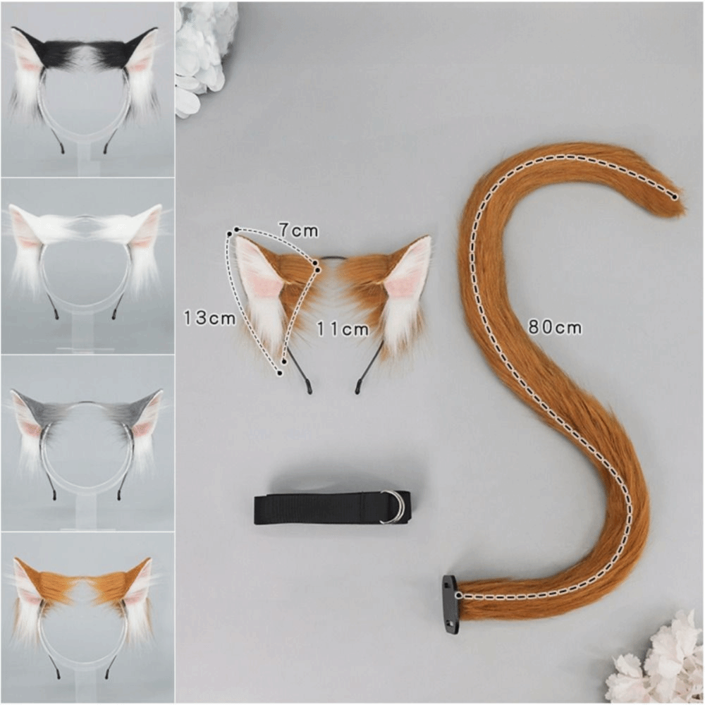 Nieuwe realistische kattenoorh - Cosplay Prop Kit recensie en prijs