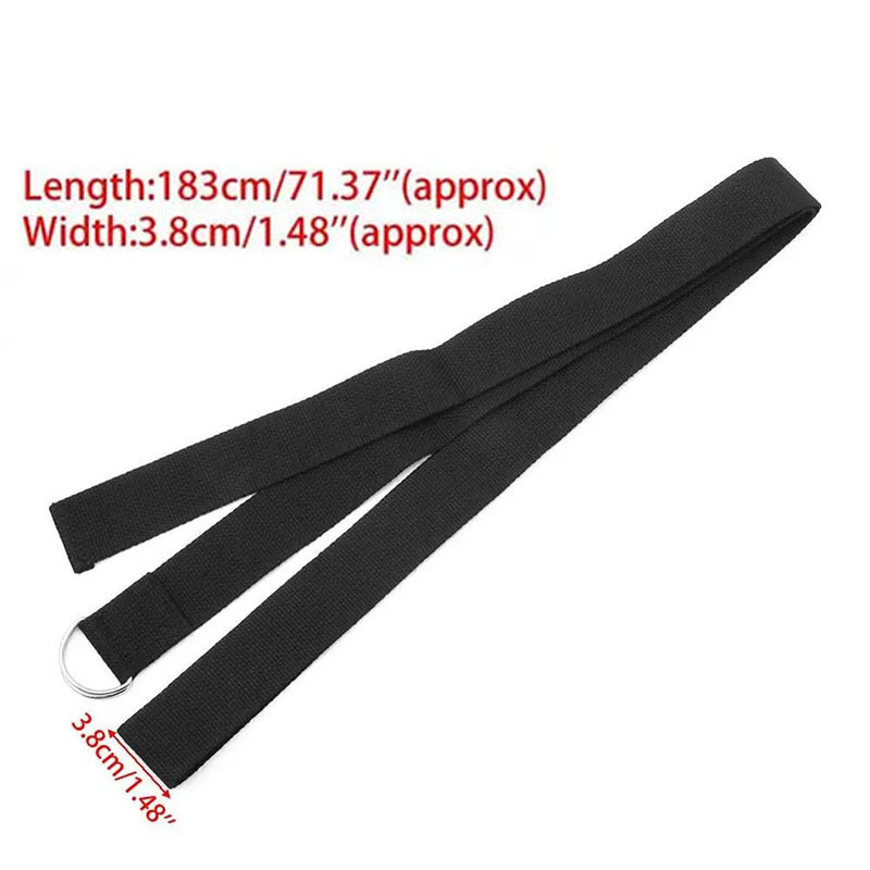 183*3.8cm Yoga Band Katoen Oef - D Ring Strap recensie en prijs