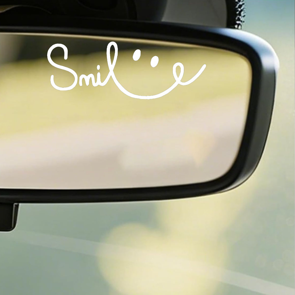 Smile vinyl sticker, waterdich - Worbla Thermoplastic recensie en prijs