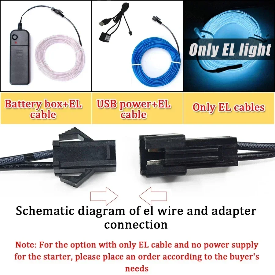 1M/3M/5M Flexibele Neon Licht  - Led El Wire recensie en prijs